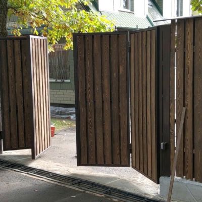 Купите и Закажите Ворота Гармошка: Лучшая Цена от 47413 руб, Установка под Ключ и Доставка в Воткинске и по Области