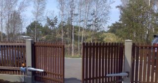 Купить распашные ворота из штакетника Воткинск, цена от 2753 руб.